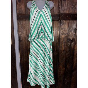 Zara High Low Maxi Skirt and Striped Sleeveless Blouse Both Size Medium NWOT